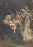 Adolphe William Bouguereau Song of the Angels (mk26) painting